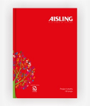 AISLING HARDBACK A4 RED (ACBA4PM)